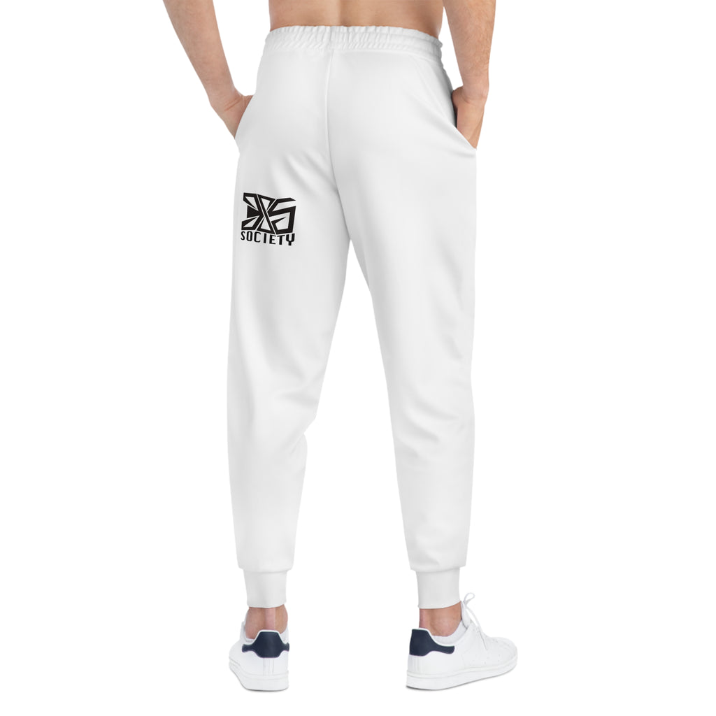 "385 White" Athletic Joggers