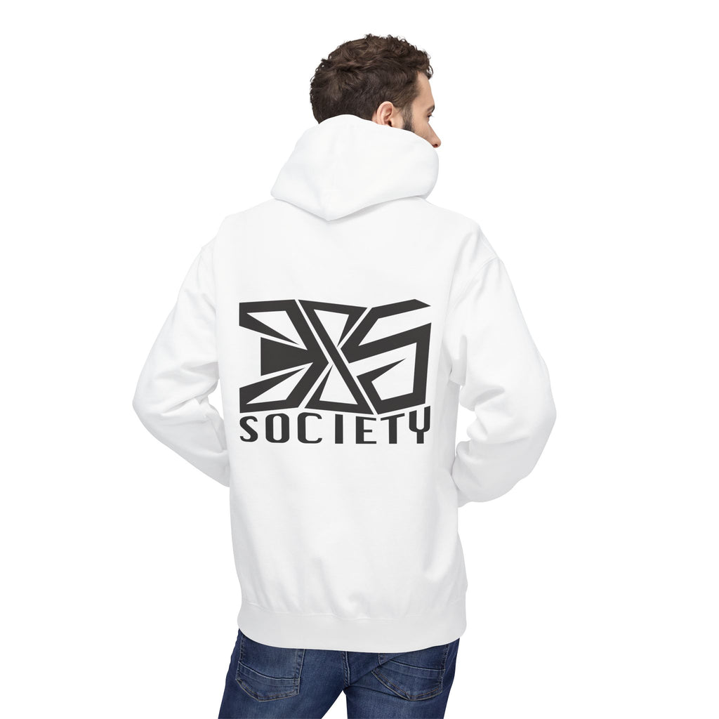 “385 White” Mid Weight Fleece Hoodie