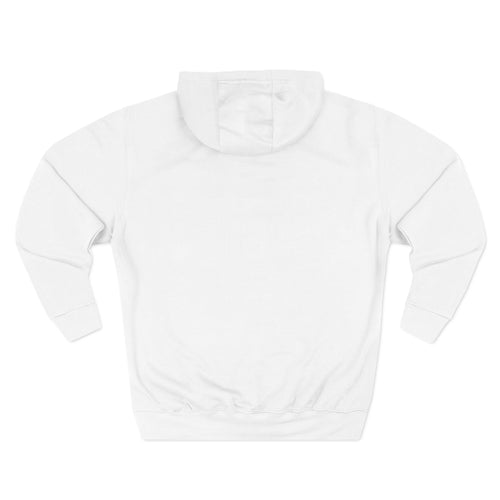 "385 White" Minimal Insignia Hoodie