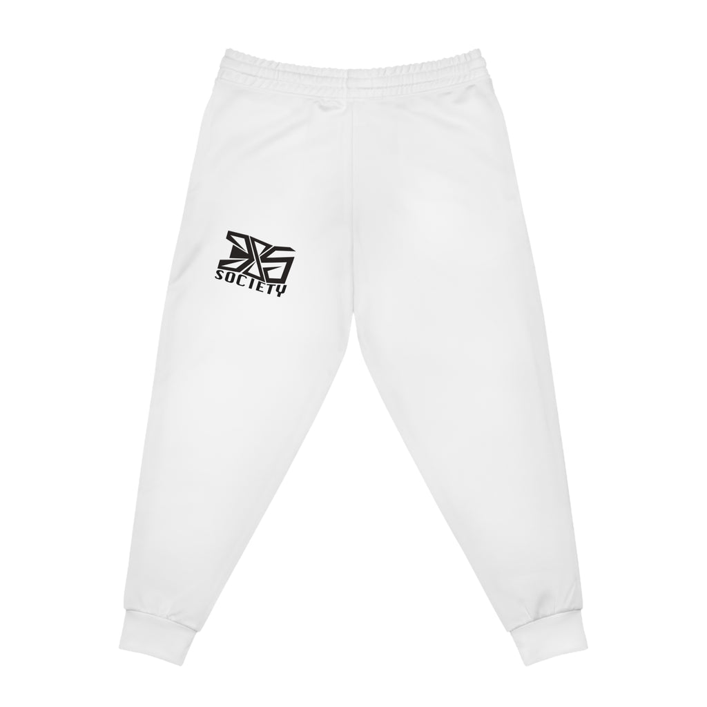 "385 White" Athletic Joggers