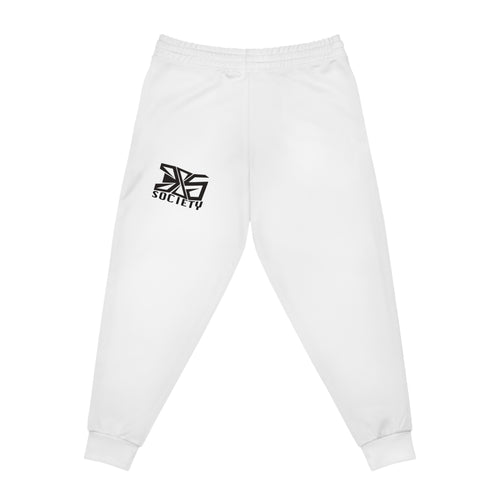 "385 White" Athletic Joggers