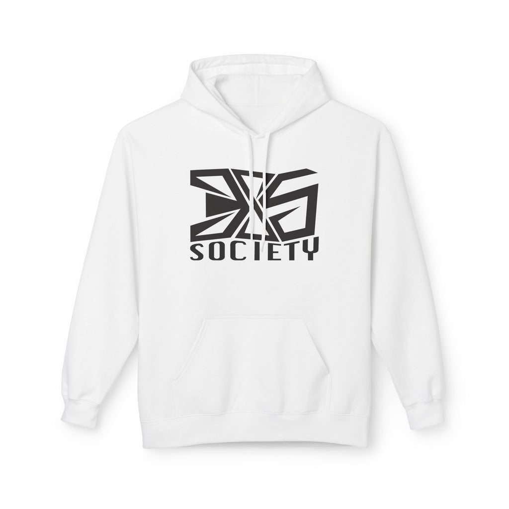 “385 White” Mid Weight Fleece Hoodie
