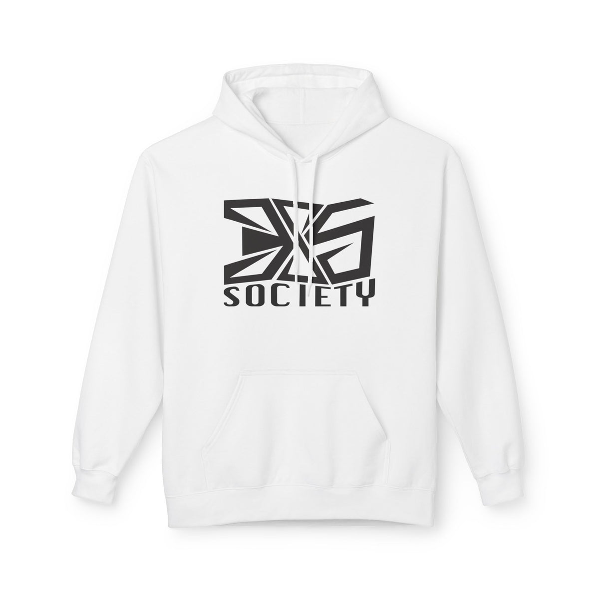 “385 White” Mid Weight Fleece Hoodie