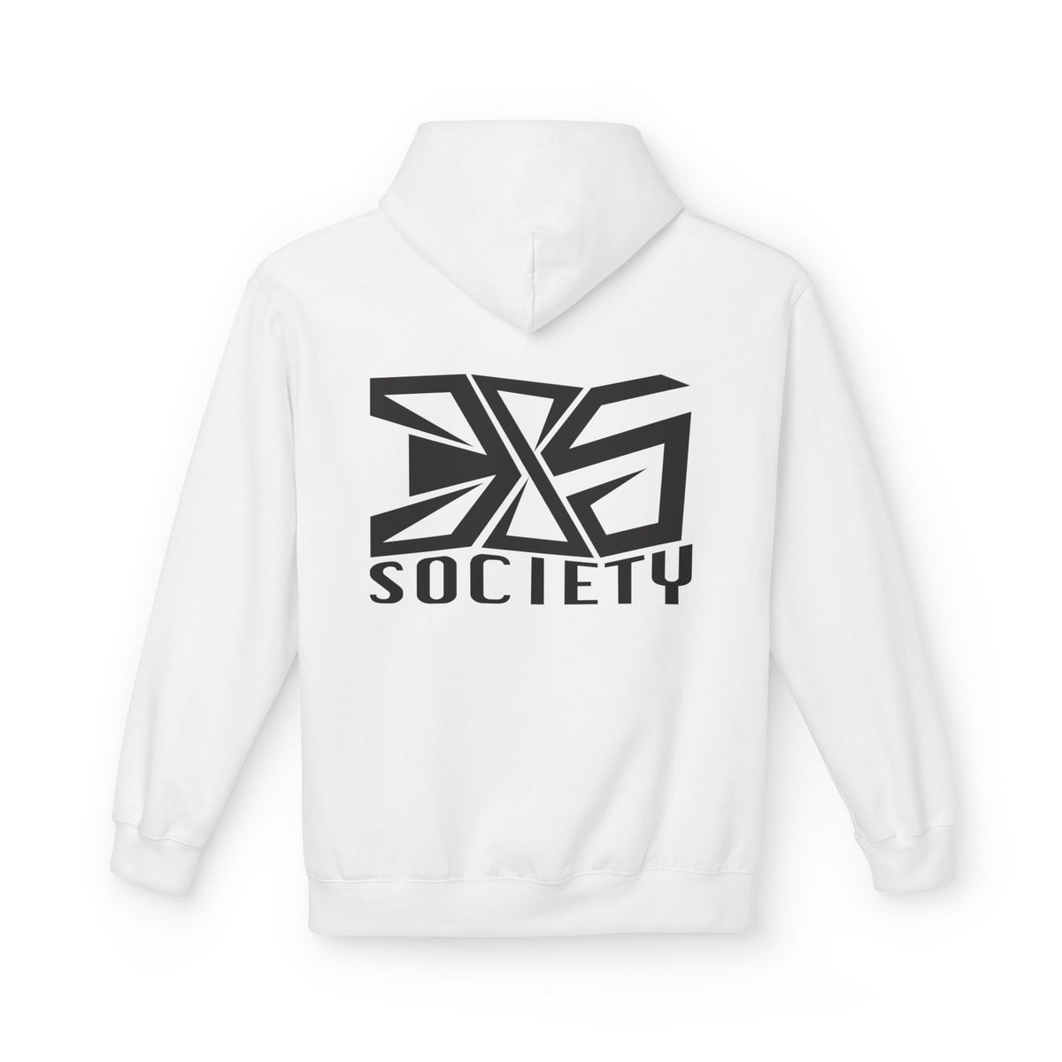“385 White” Mid Weight Fleece Hoodie