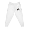 "385 White" Athletic Joggers