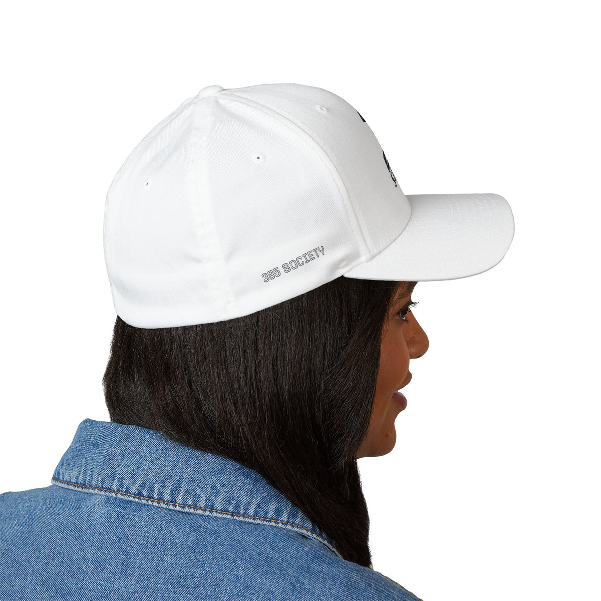 “385 White” Flexfit Cap