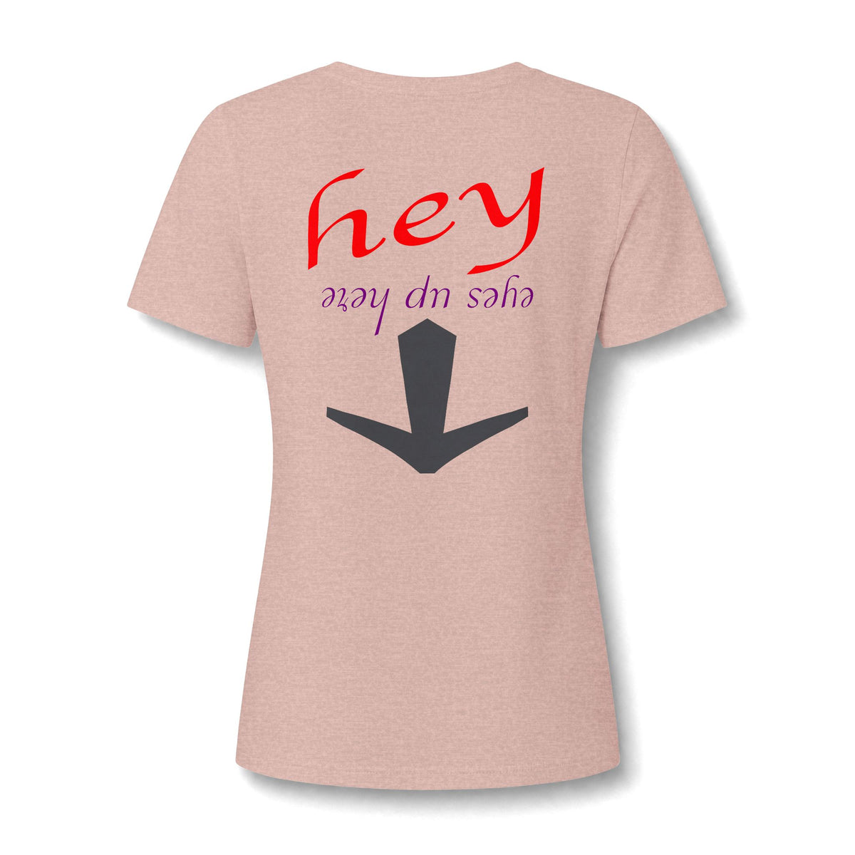 "Eyes Up Here" Tee for the woman